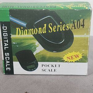 Diamond Series A04 Black Digital Professional Mini Pocket Battery Operated Scale